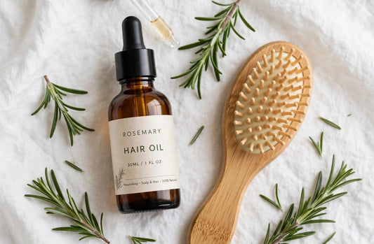 Rito al rosmarino- Olio ricrescita capelli + spazzola