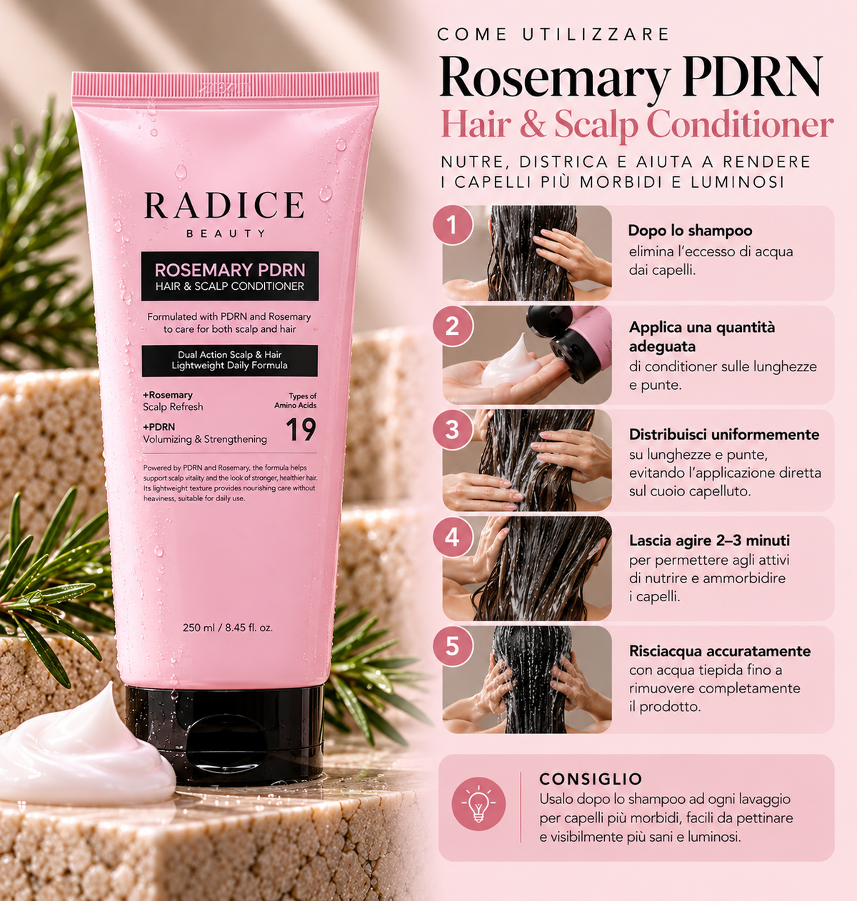 Kit Rosemary PDRN – Routine Completa Capelli