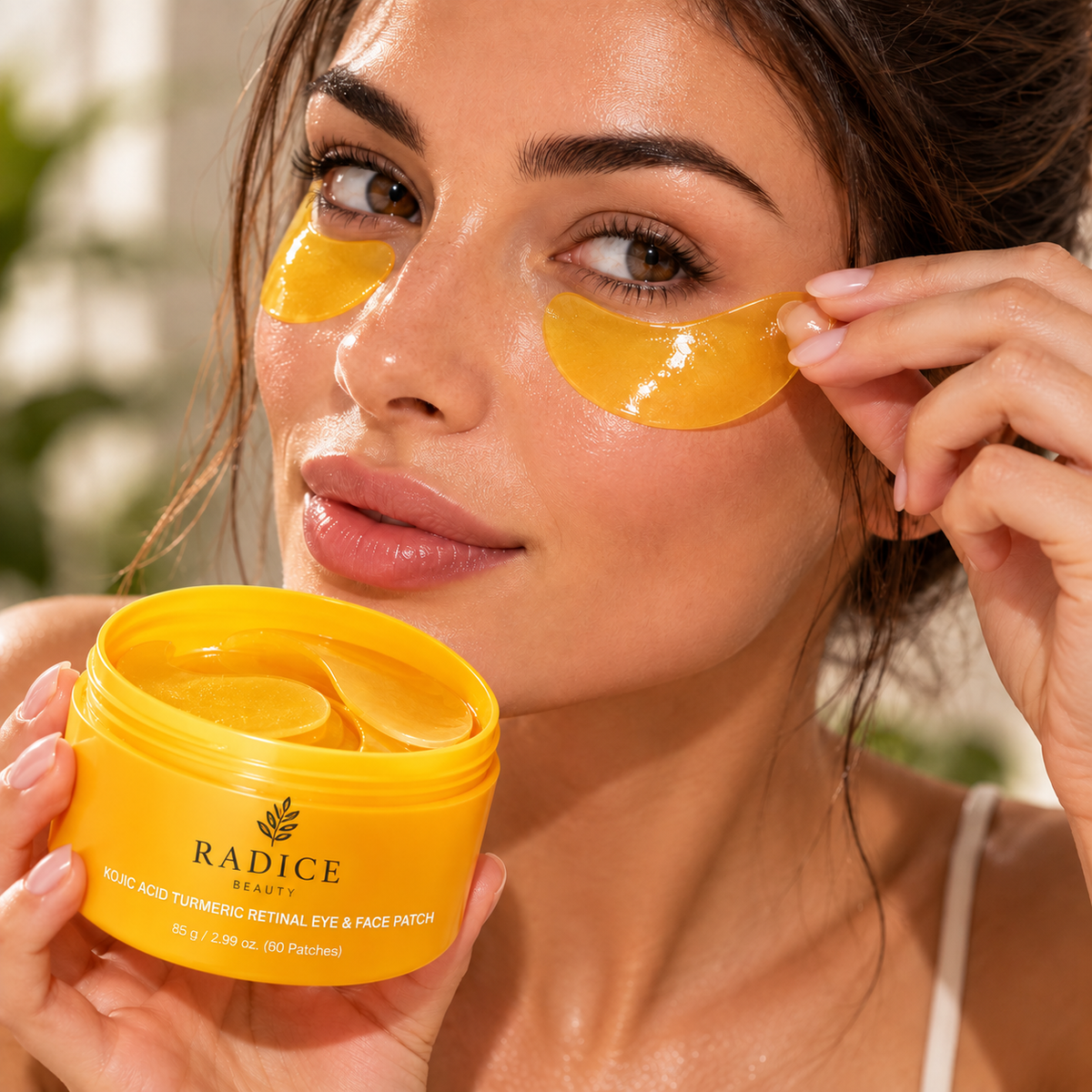 Kojic Acid Turmeric Retinal – Patch Illuminanti Viso e Contorno Occhi