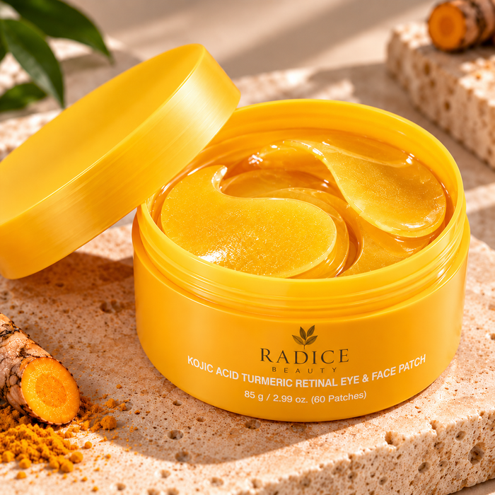 Kojic Acid Turmeric Retinal – Patch Illuminanti Viso e Contorno Occhi