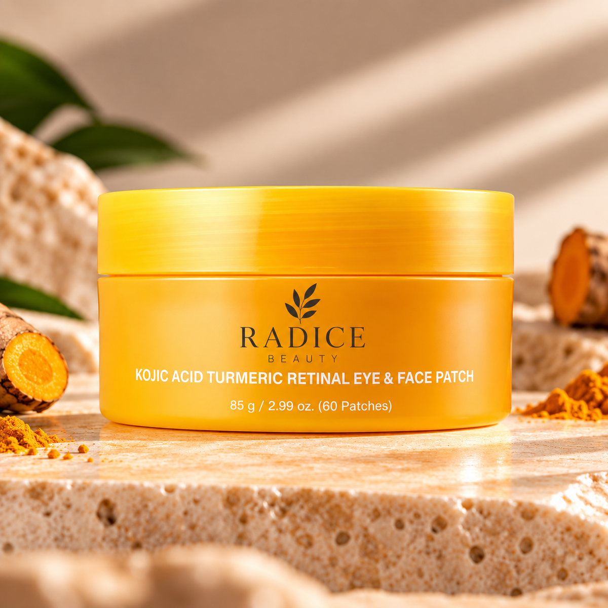 Kojic Acid Turmeric Retinal – Patch Illuminanti Viso e Contorno Occhi